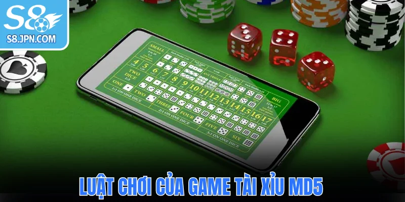 Luật chơi của game Tài Xỉu MD5