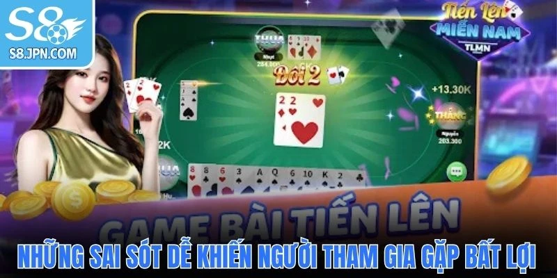 Những sai sót dễ khiến người tham gia gặp bất lợi