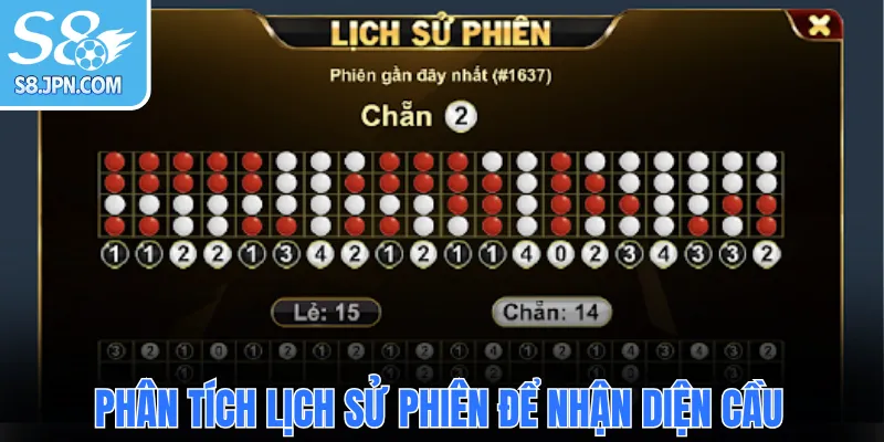 Phân tích lịch sử phiên để nhận diện cầu