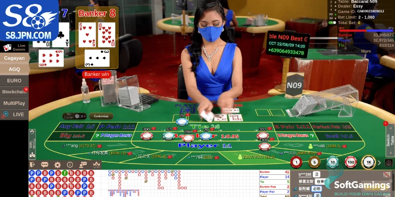 Live Casino S8 - Sảnh Cá Cược Đổi Thưởng Đẳng Cấp Nhất